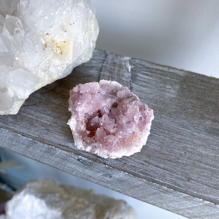 Small Pink Amethyst Cluster #16