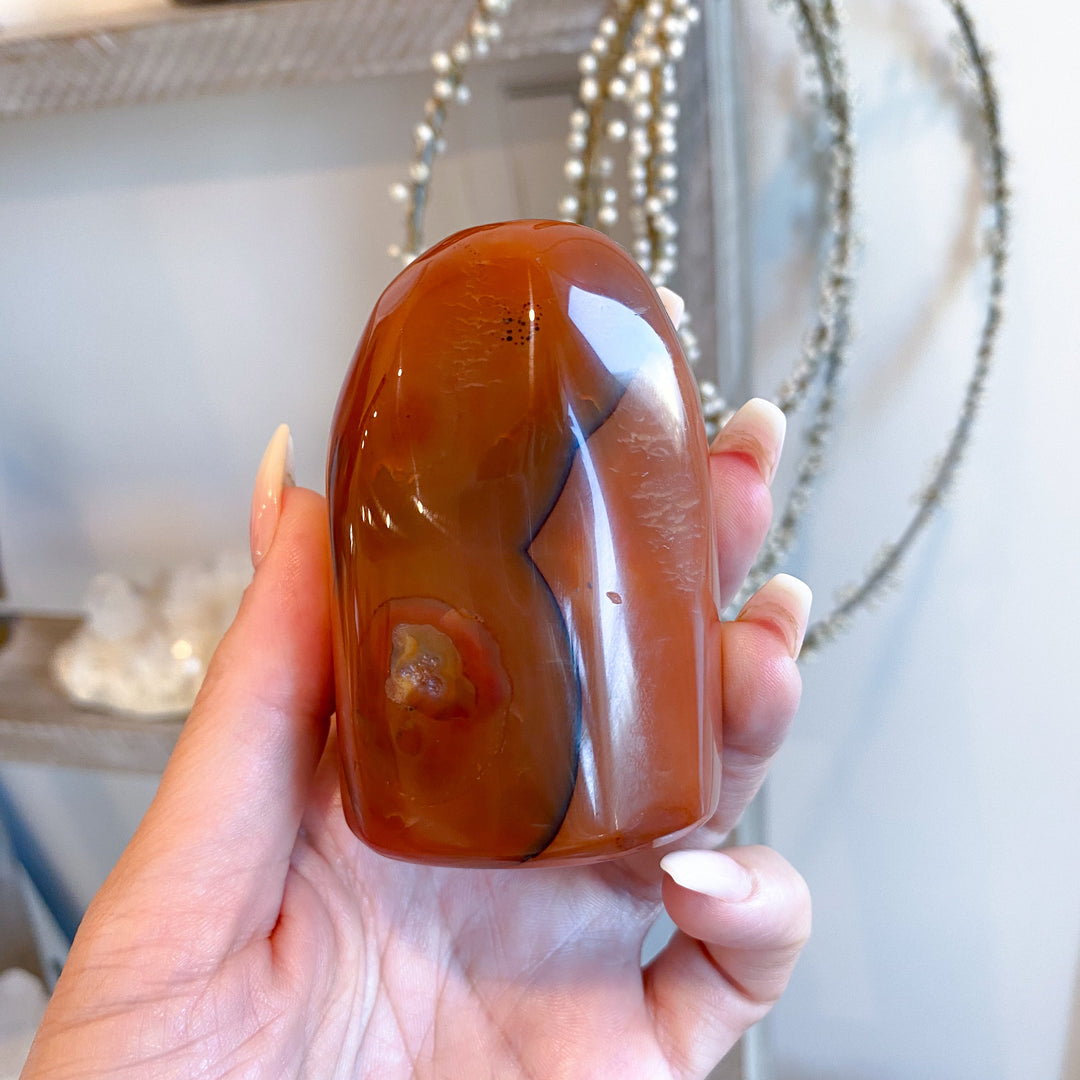 Carnelian Freeform #6 - Get Exact Crystal