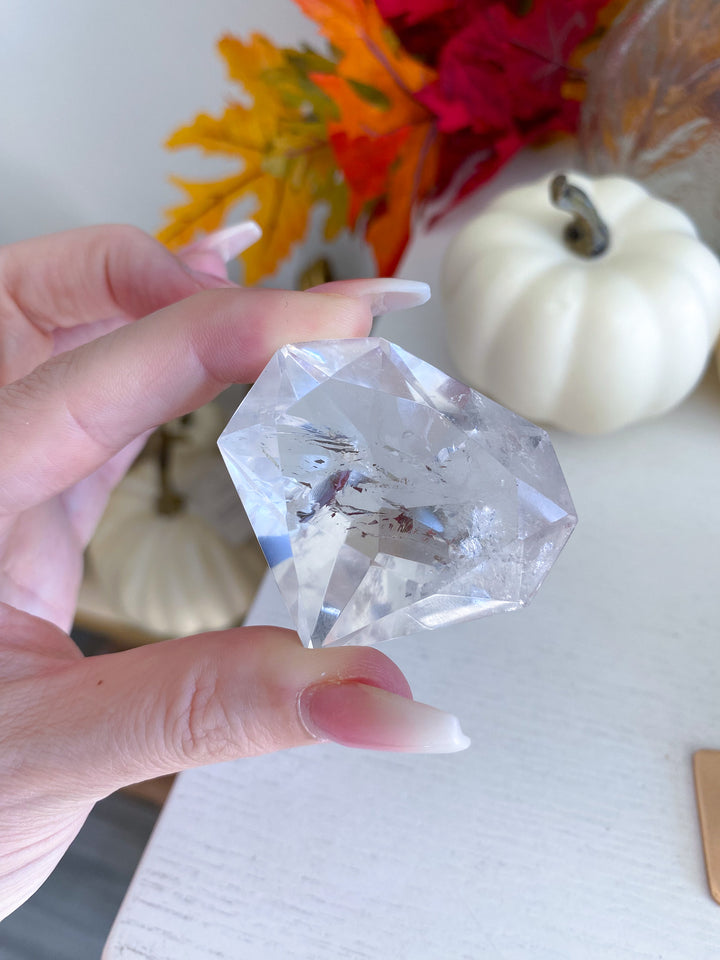Clear Quartz Diamond 