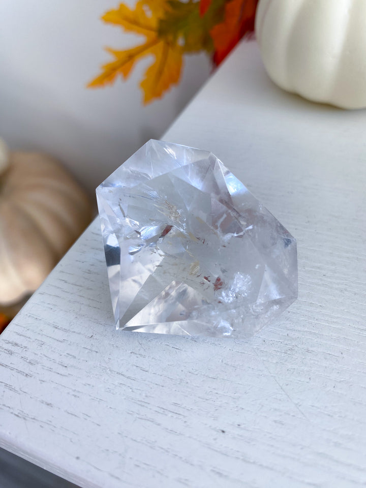 Clear Quartz Diamond 