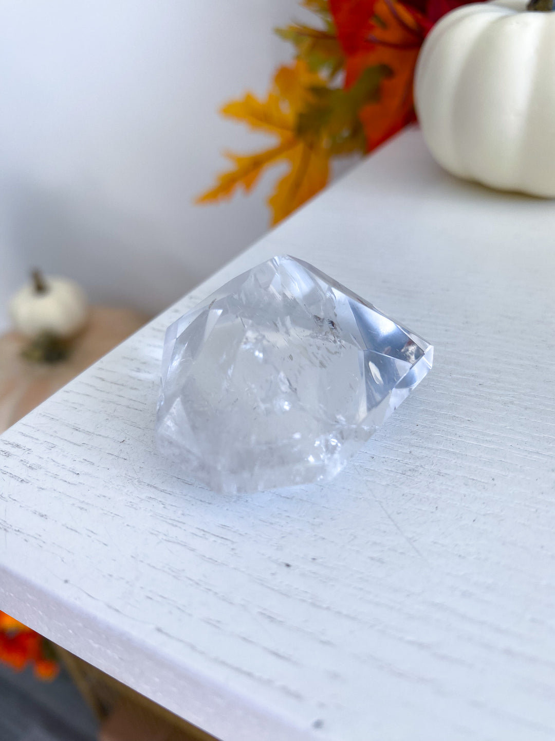 Clear Quartz Diamond 