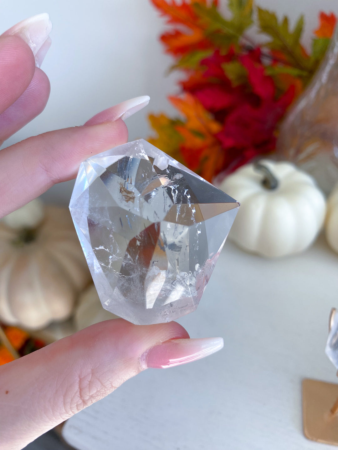 Clear Quartz Diamond 