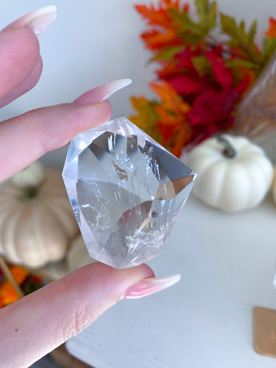 Clear Quartz Diamond 