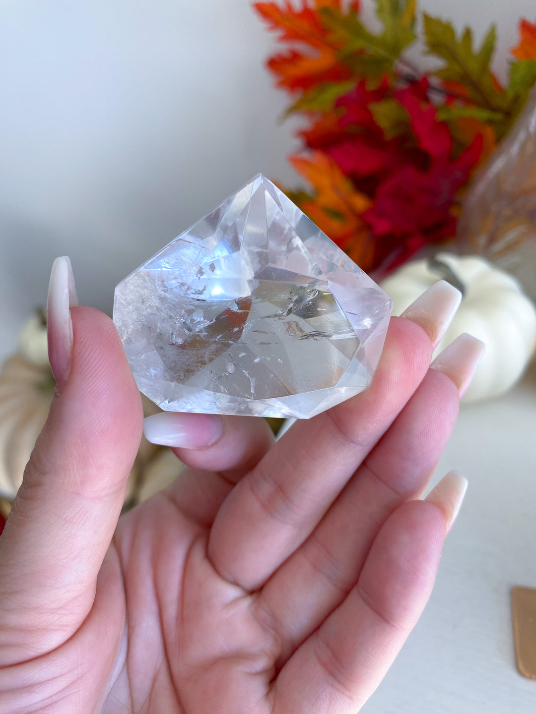 Clear Quartz Diamond 