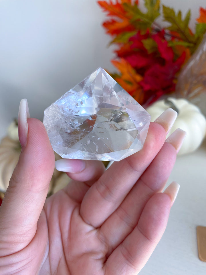Clear Quartz Diamond 