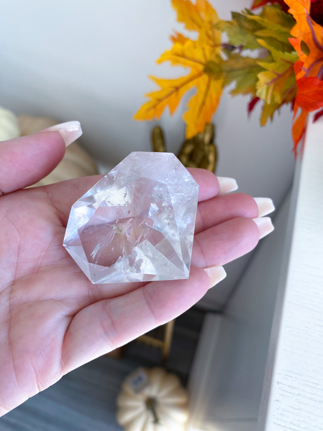 Clear Quartz Diamond 