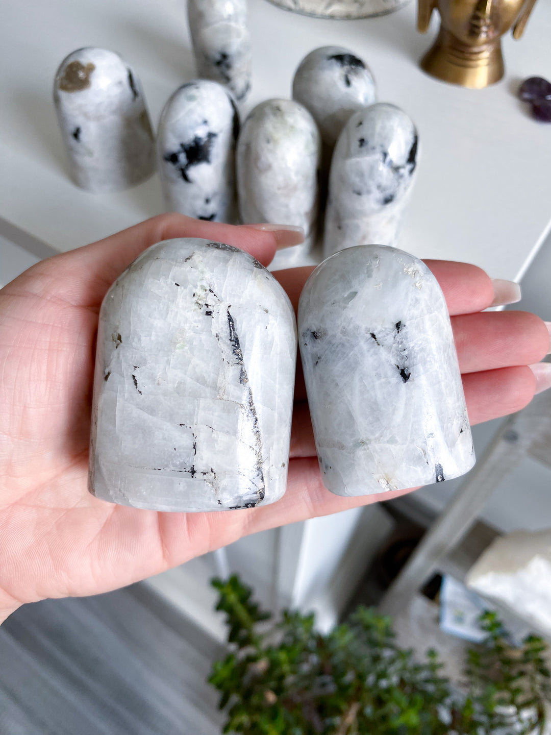 Rainbow Moonstone Stonehenge Freeform - Imperfect