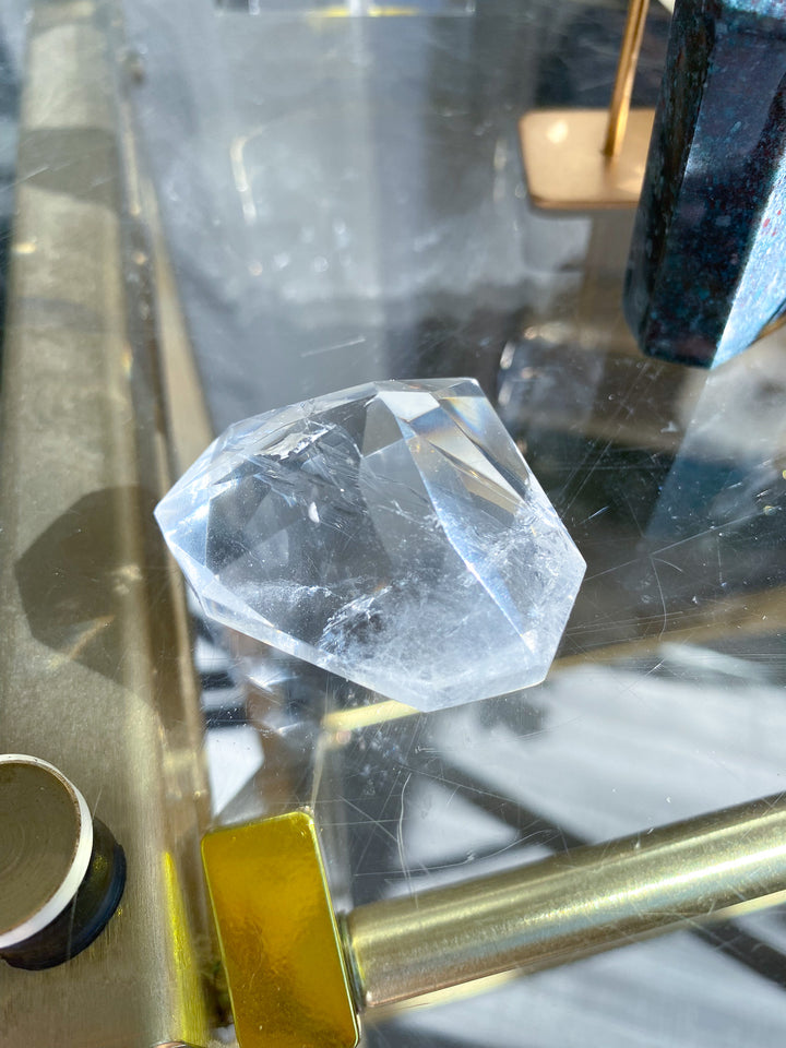 Clear Quartz Diamond 