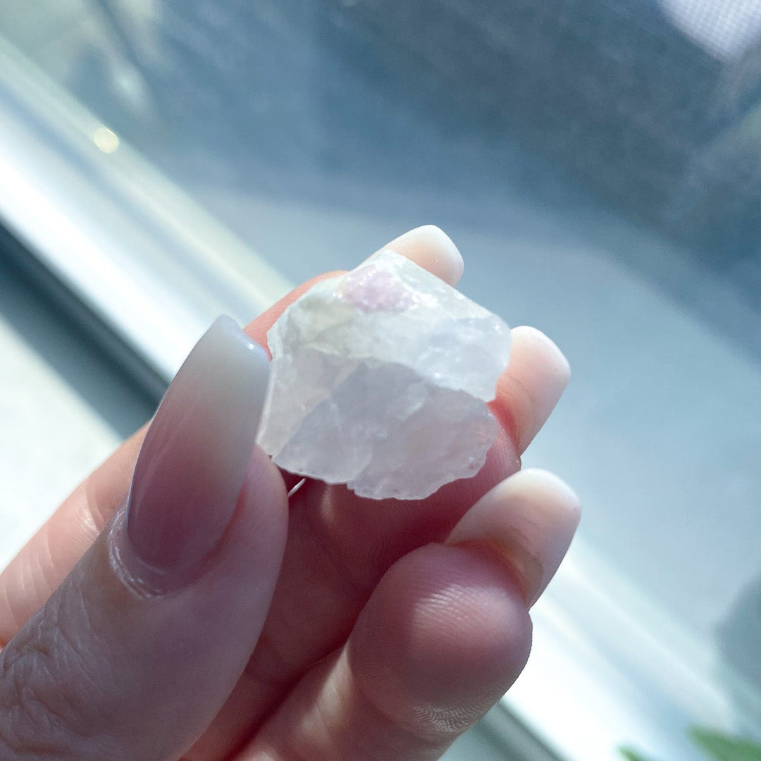 Small Raw Polka Dot Pink Tourmaline 