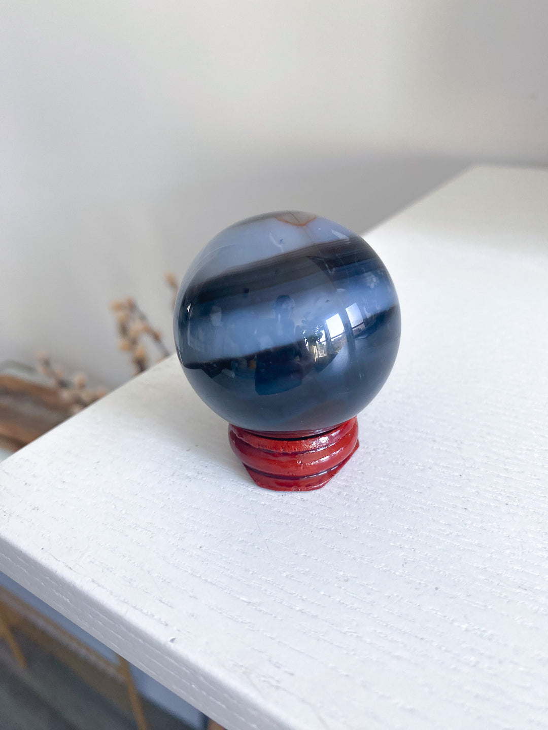 Small Agate Sphere 