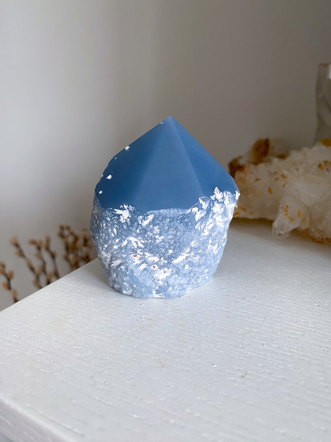 Angelite Top Polish Point #6