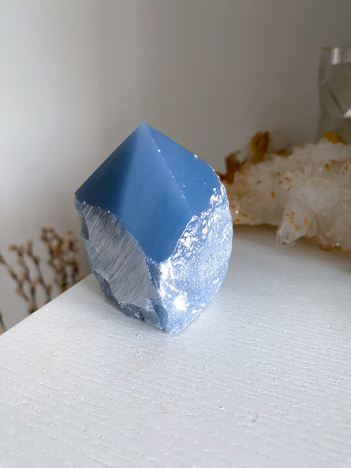 Angelite Top Polish Point #6
