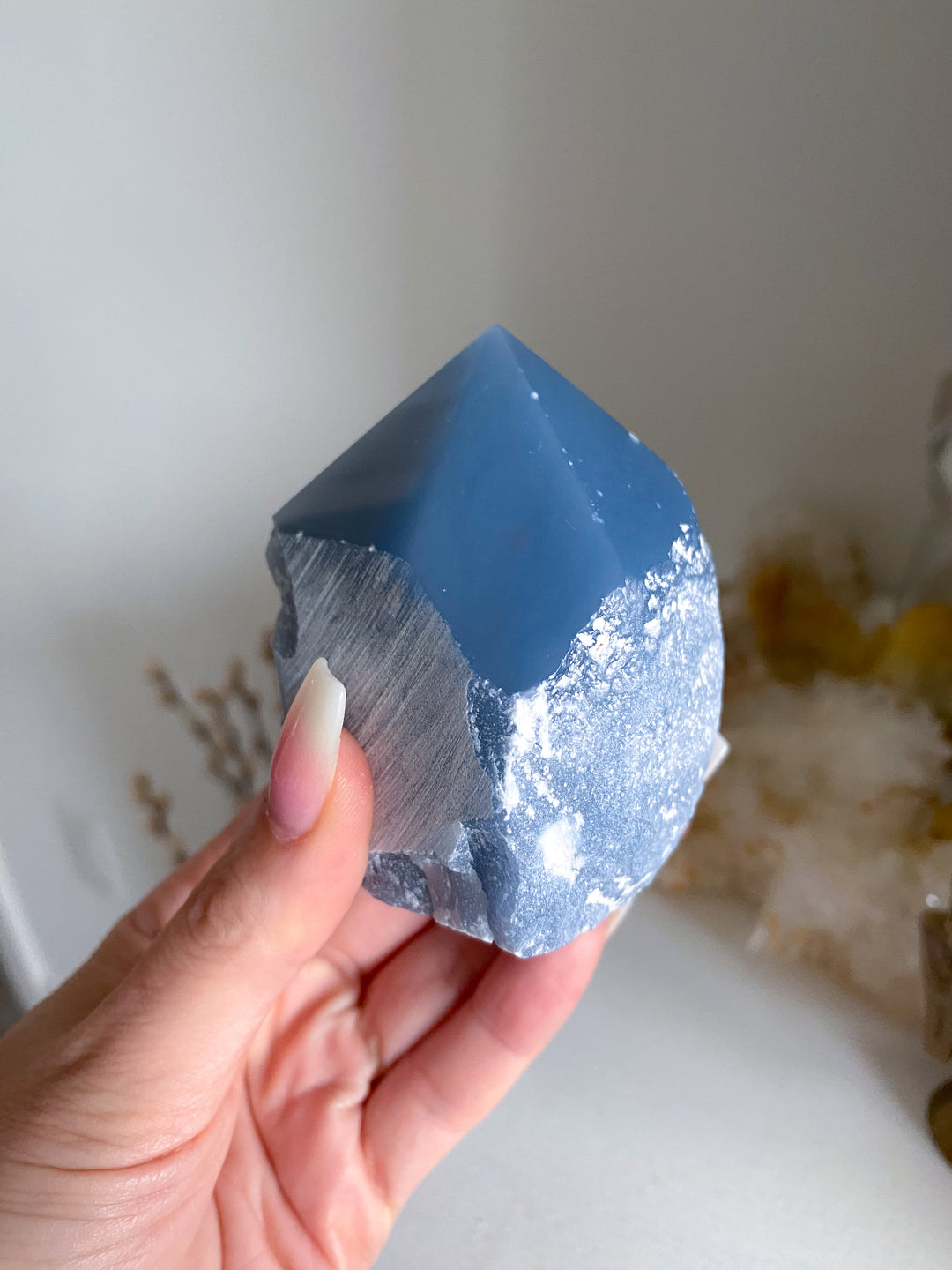 Angelite Top Polish Point #6