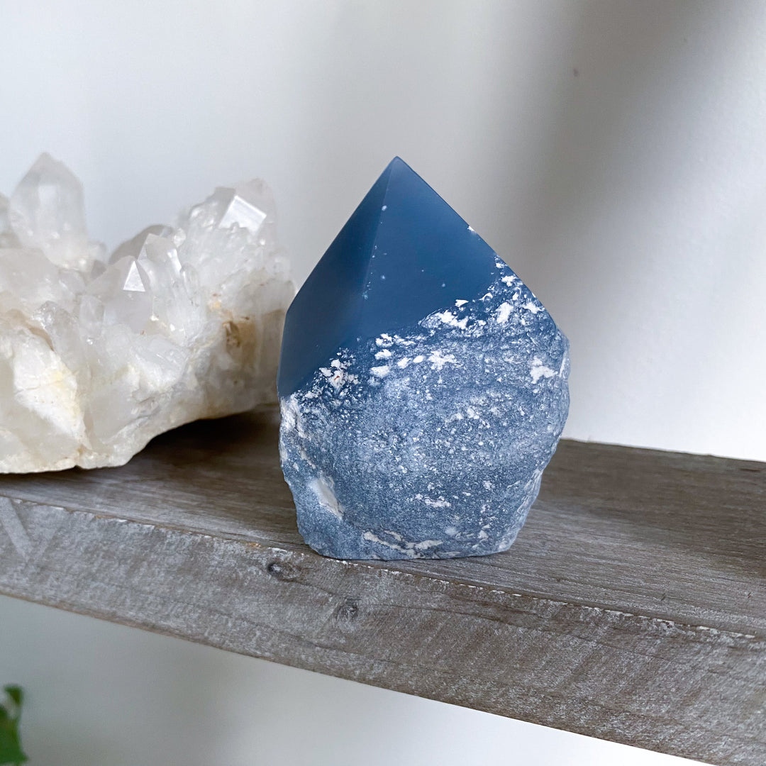 Angelite Top Polish Point #6