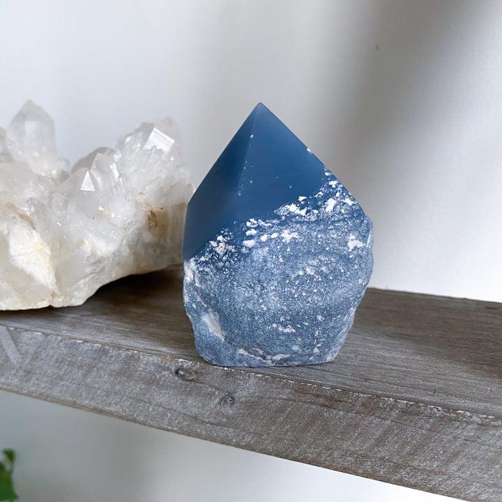 Angelite Top Polish Point #6