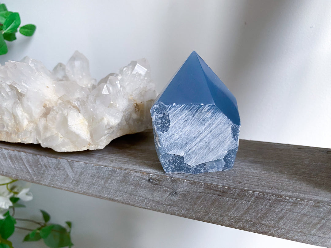 Angelite Top Polish Point #6
