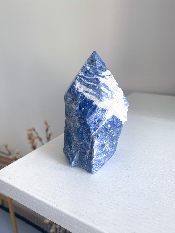 Large Sodalite Top Polish Point