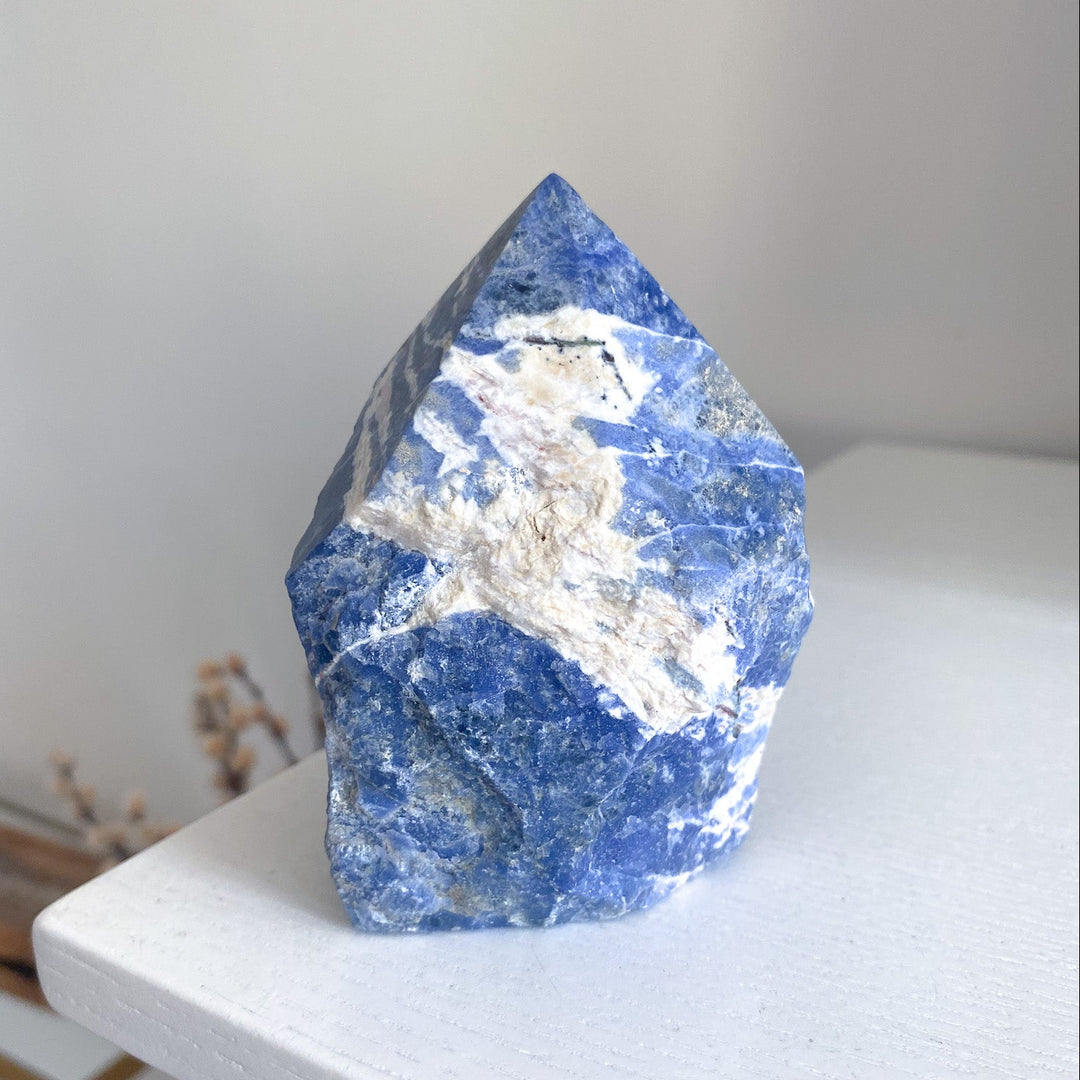 Large Sodalite Top Polish Point