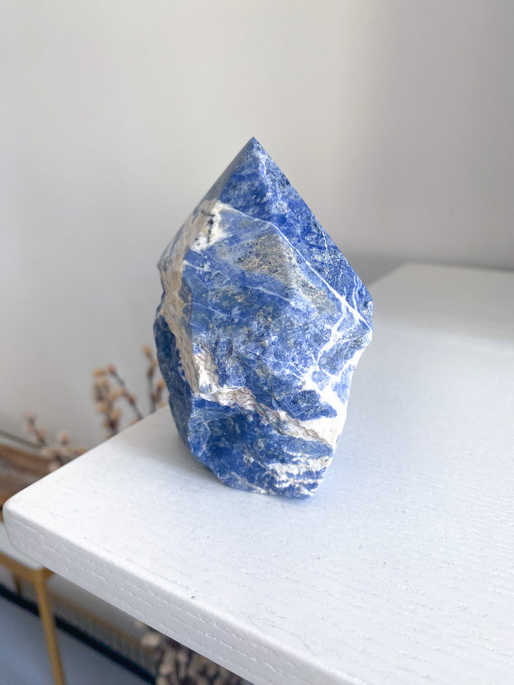 Large Sodalite Top Polish Point