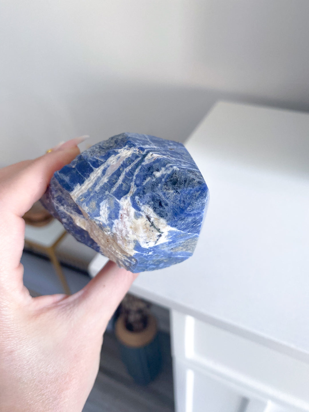 Large Sodalite Top Polish Point