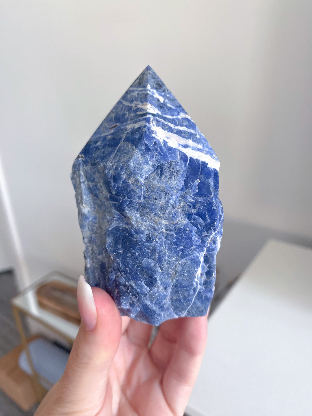 Large Sodalite Top Polish Point