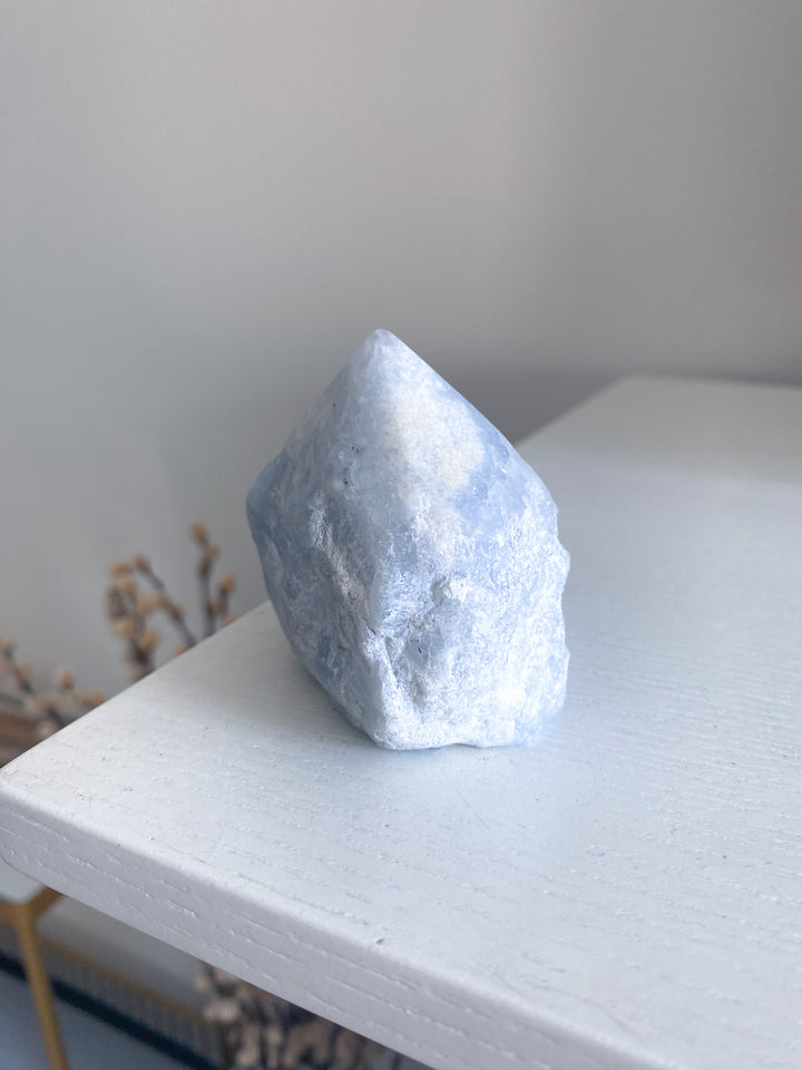 Blue Calcite Top Polish 