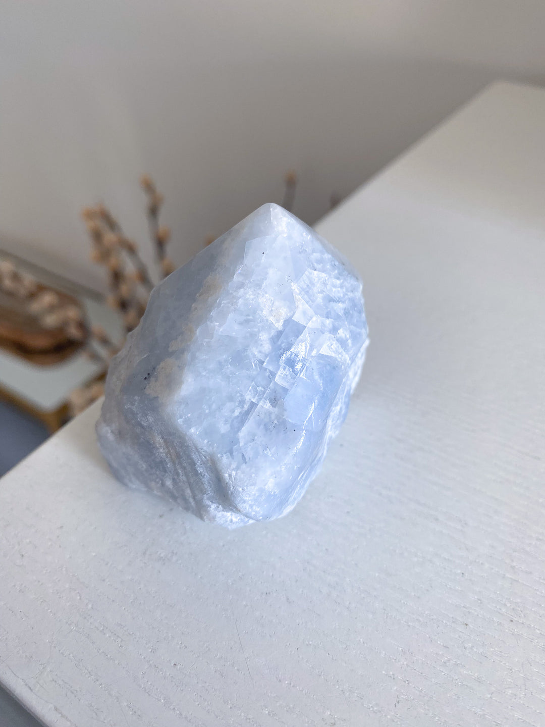 Blue Calcite Top Polish 