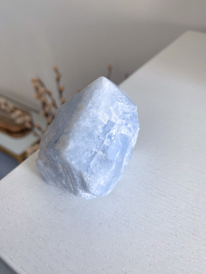 Blue Calcite Top Polish 