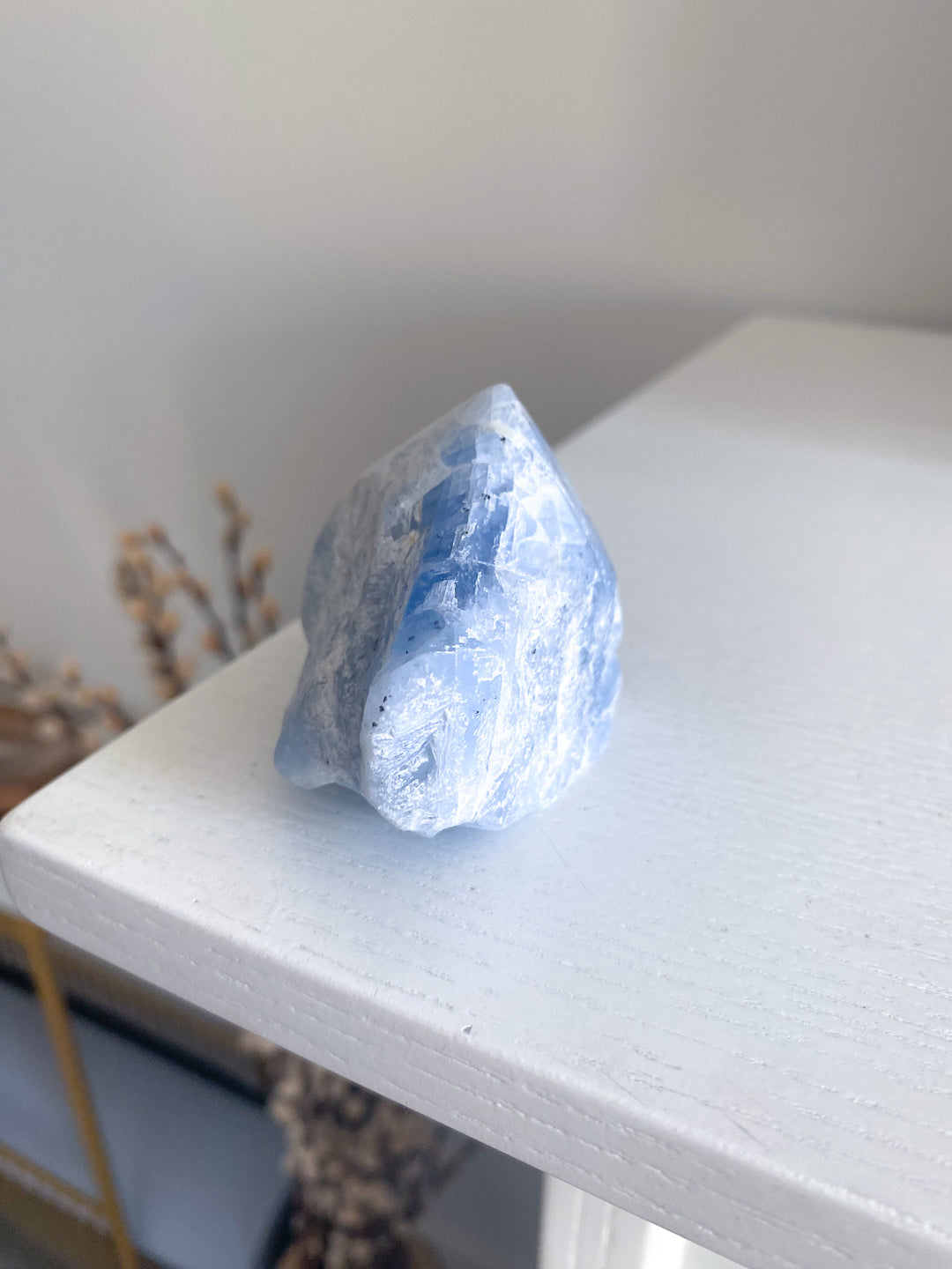 Blue Calcite Top Polish 