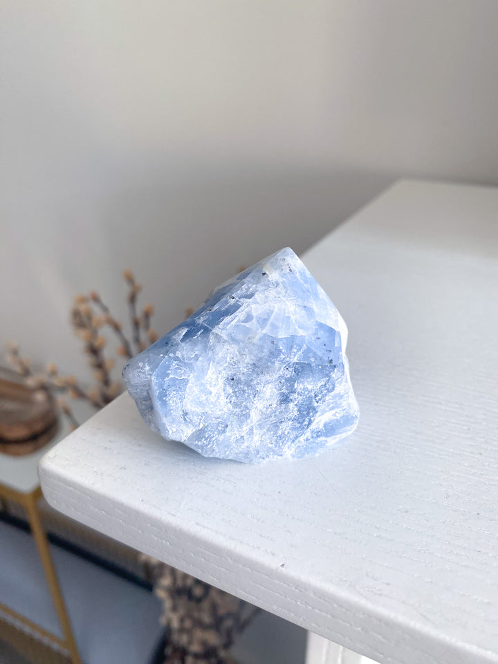 Blue Calcite Top Polish 