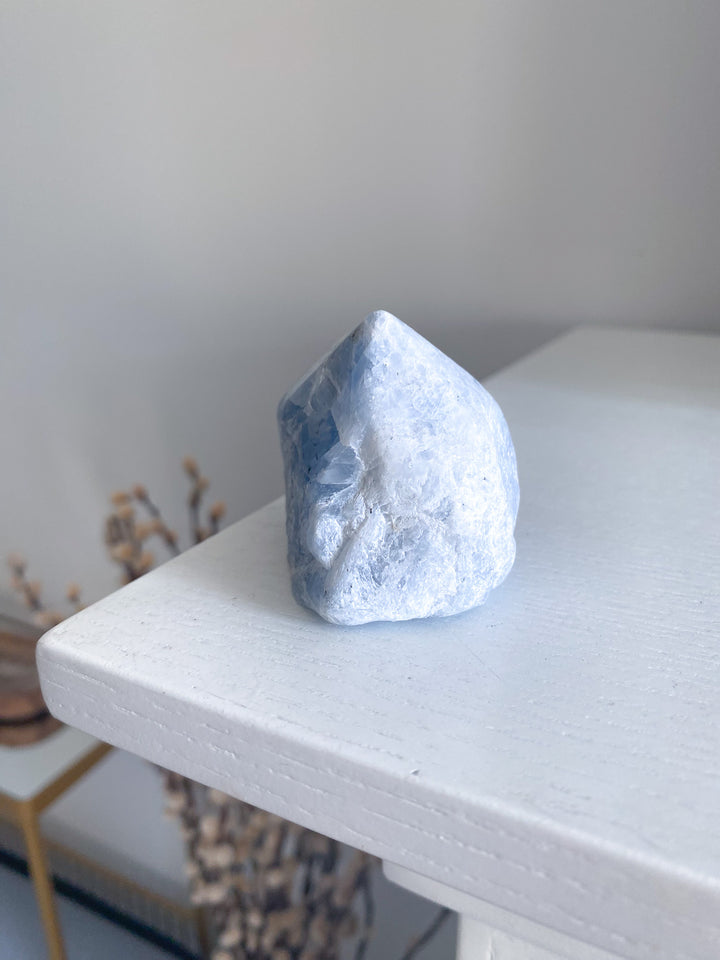 Blue Calcite Top Polish 