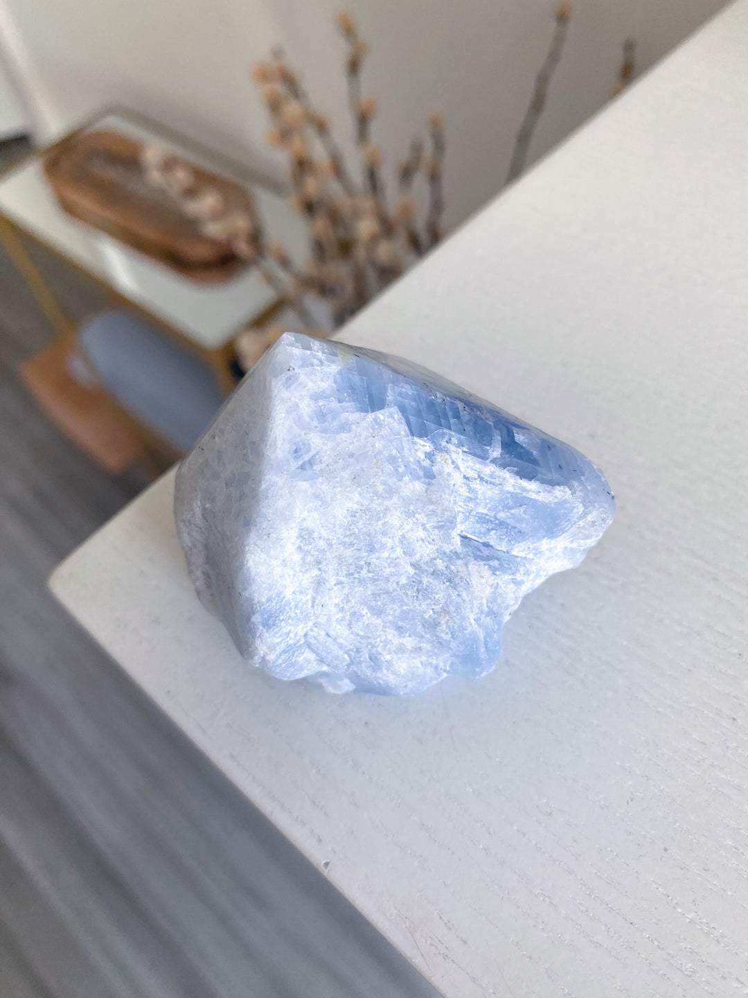 Blue Calcite Top Polish 