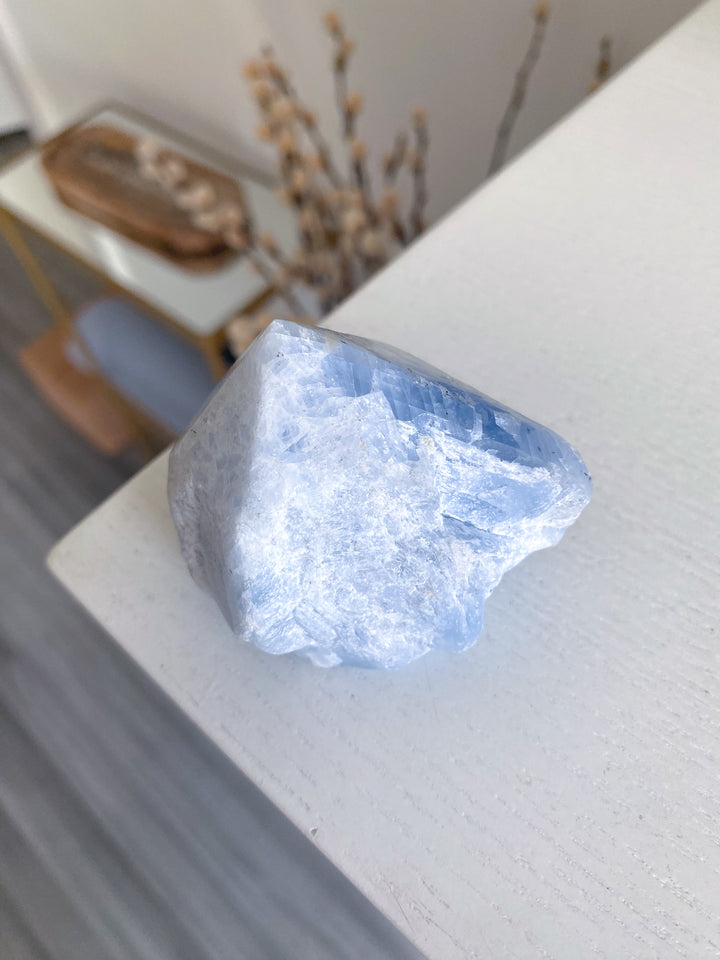 Blue Calcite Top Polish 