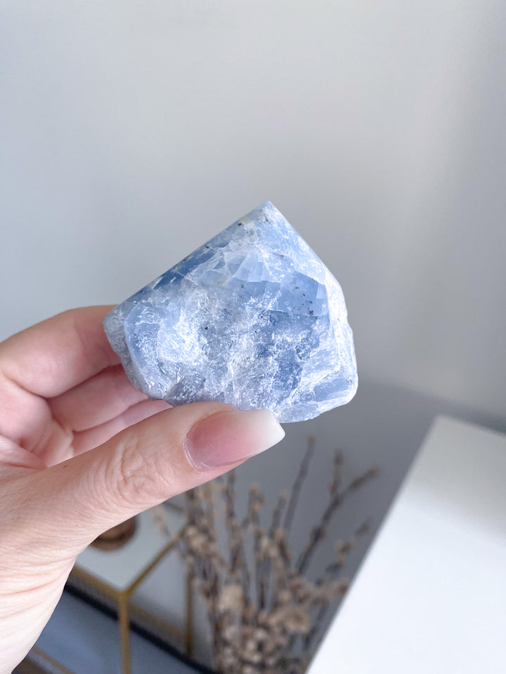 Blue Calcite Top Polish 