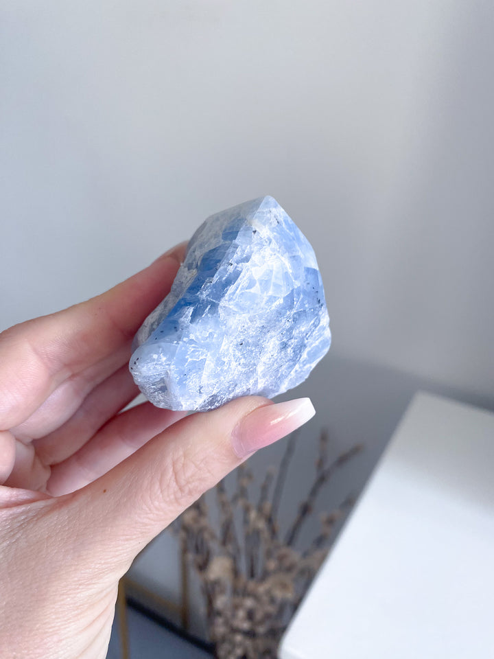 Blue Calcite Top Polish 