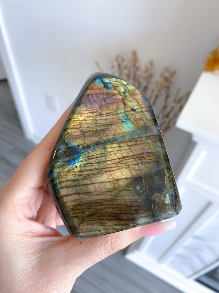 FLASHY Labradorite Free Form #3