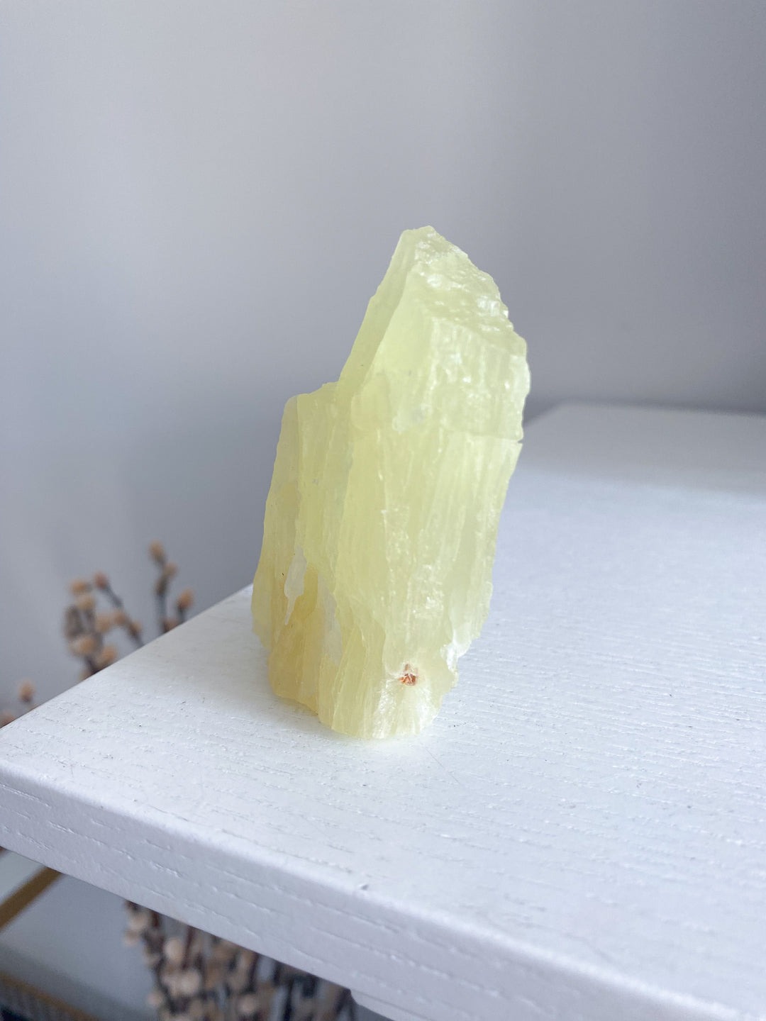 Lemon Calcite Raw Chunk 