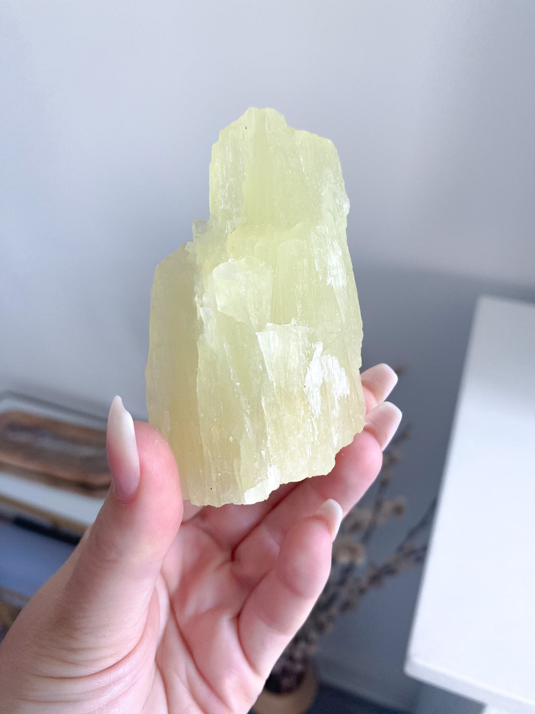 Lemon Calcite Raw Chunk 
