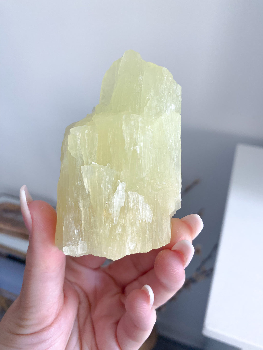 Lemon Calcite Raw Chunk 