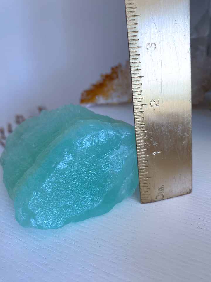 Large Pistachio Calcite Raw Freeform #3