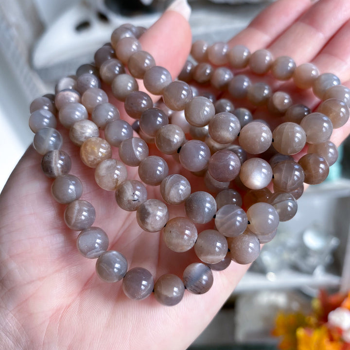 Black Moonstone 8mm Bracelet