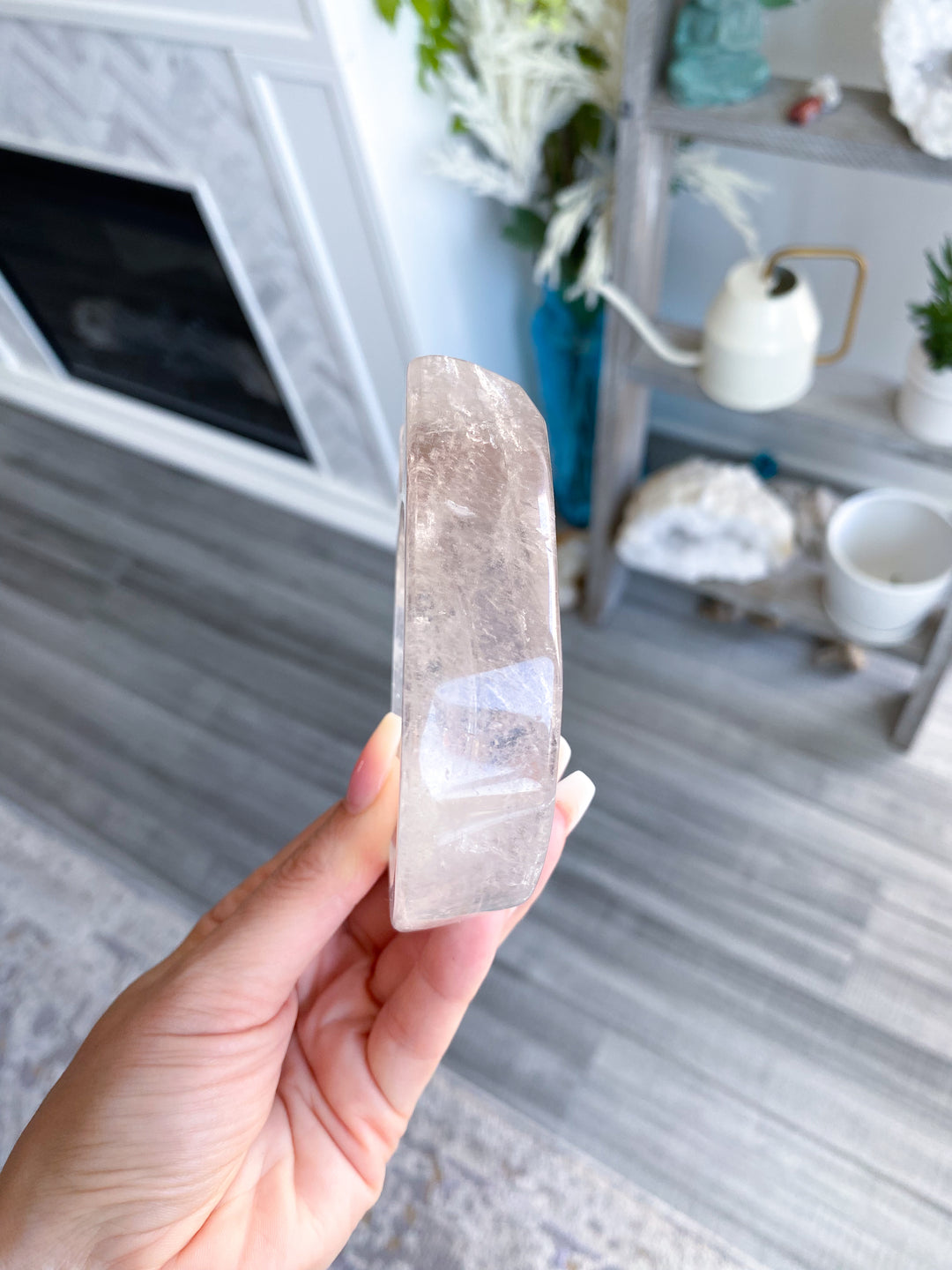 Smokey Quartz Cat Dish / Bowl