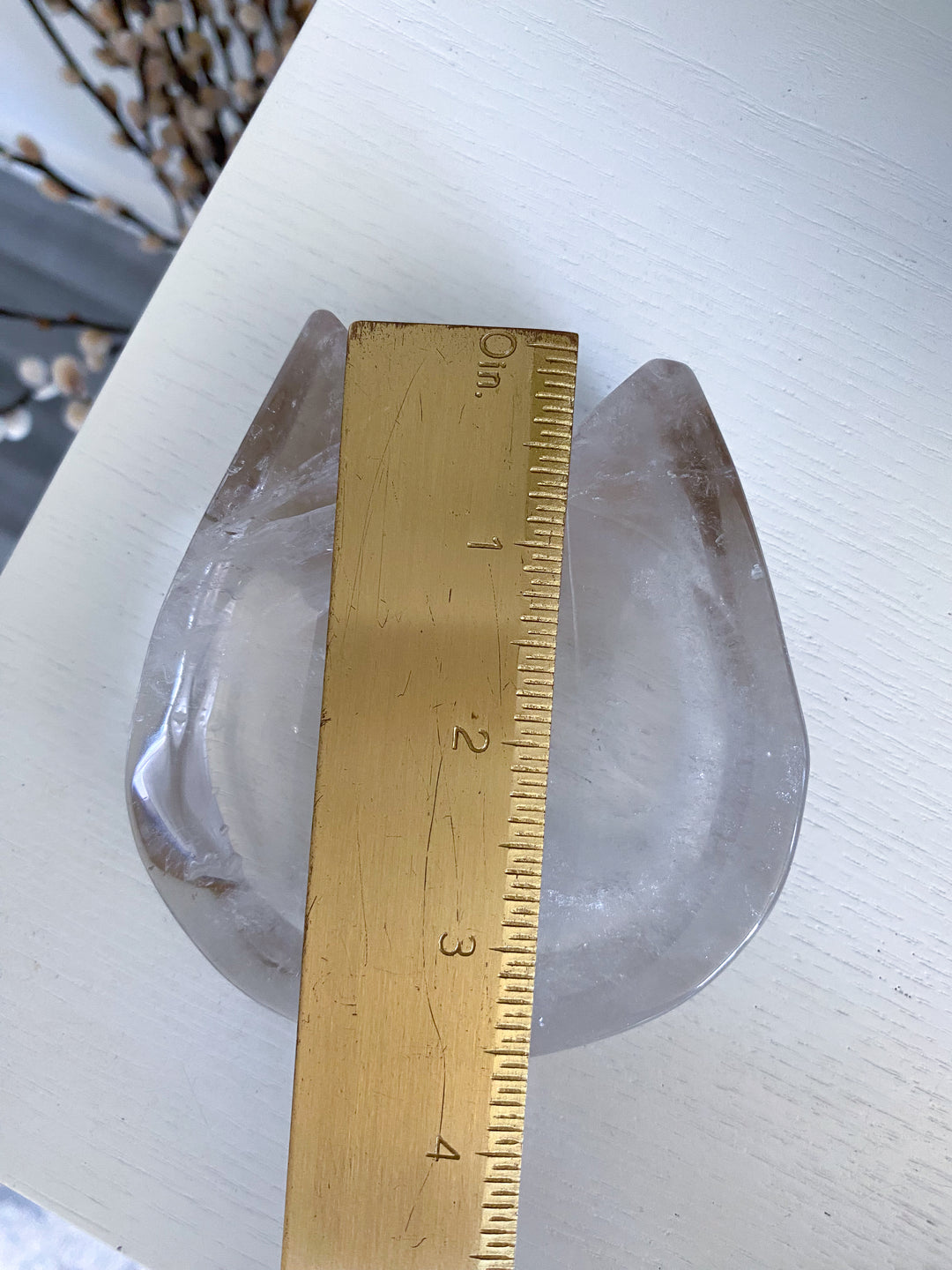 Smokey Quartz Cat Dish / Bowl
