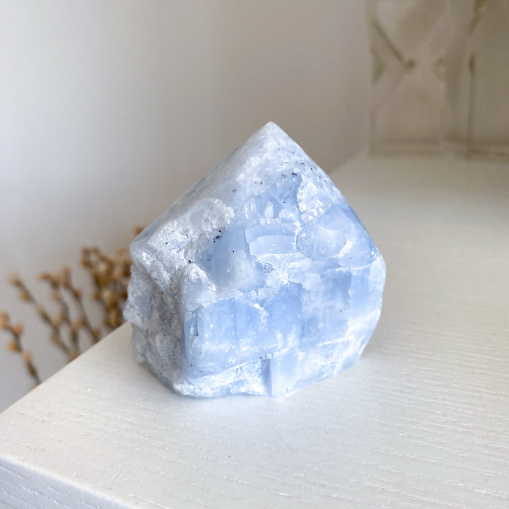 Blue Calcite Top Polish #1