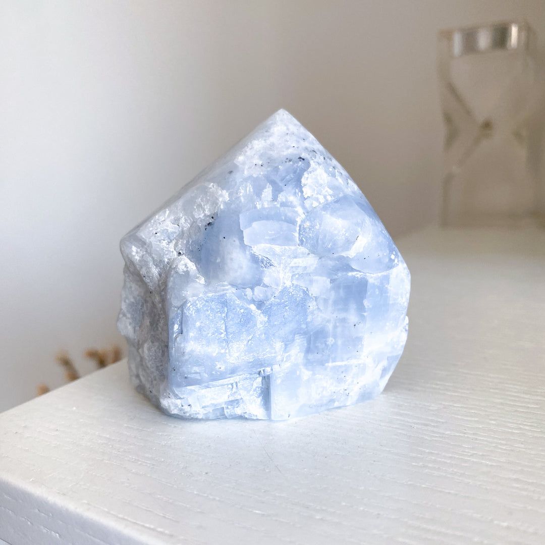 Blue Calcite Top Polish #1