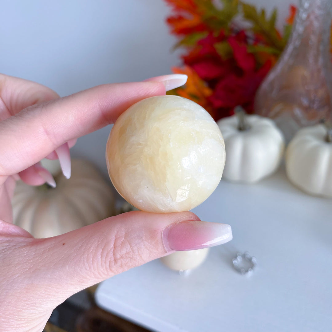 Small Yellow Aventurine Sphere: Your Choice
