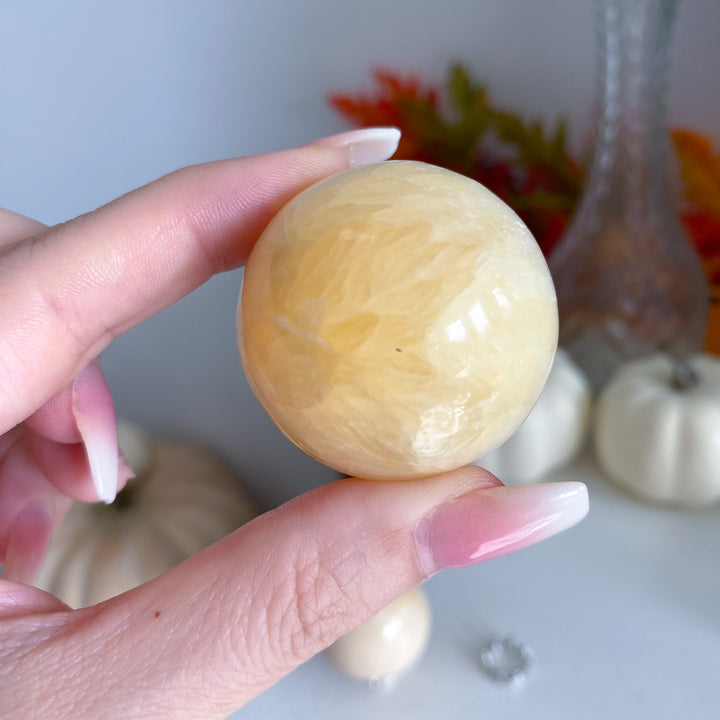 Small Yellow Aventurine Sphere: Your Choice