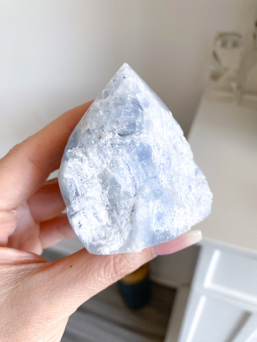Blue Calcite Top Polish #1