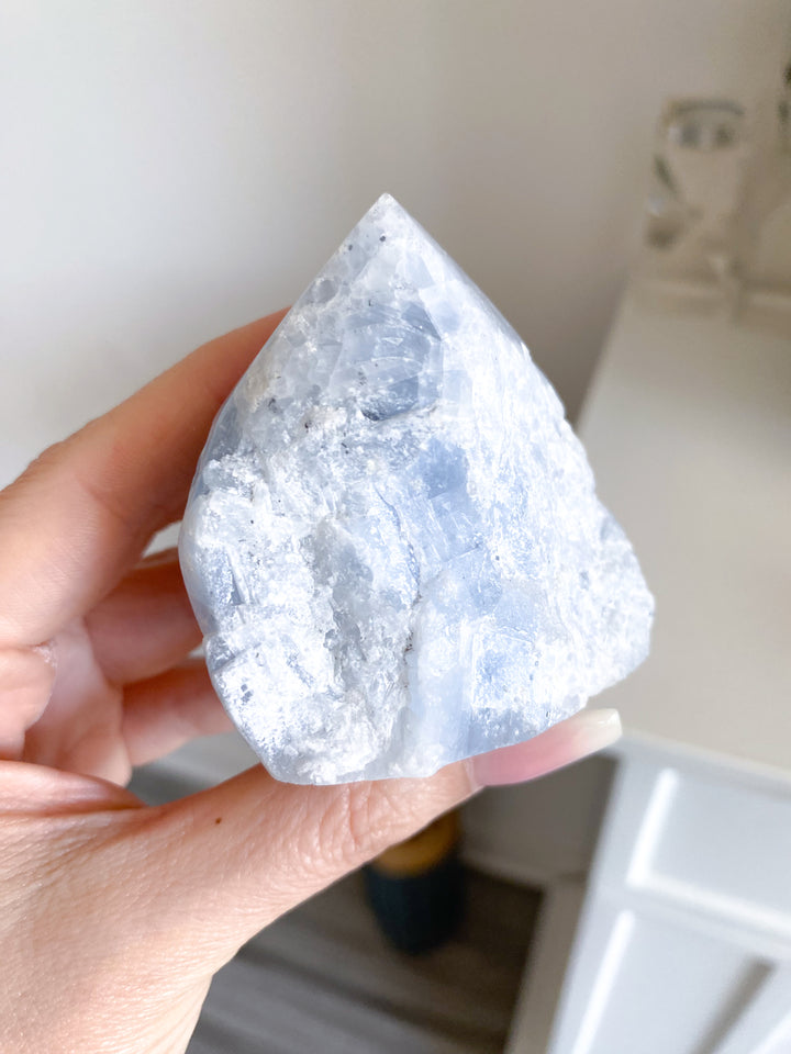 Blue Calcite Top Polish #1