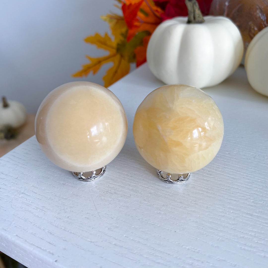 Small Yellow Aventurine Sphere: Your Choice